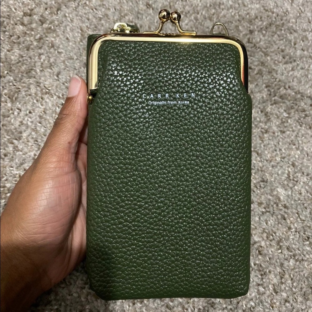 Cute green crossbody bag NWT